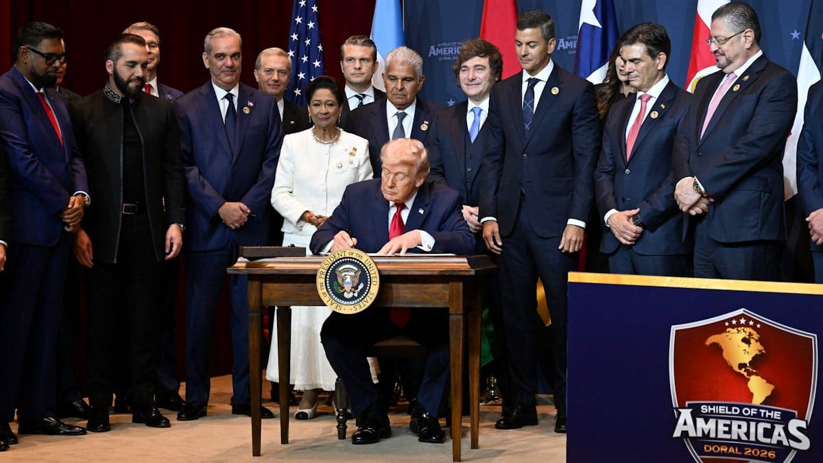 Trump Launches Shield of Americas Against Cartels, China