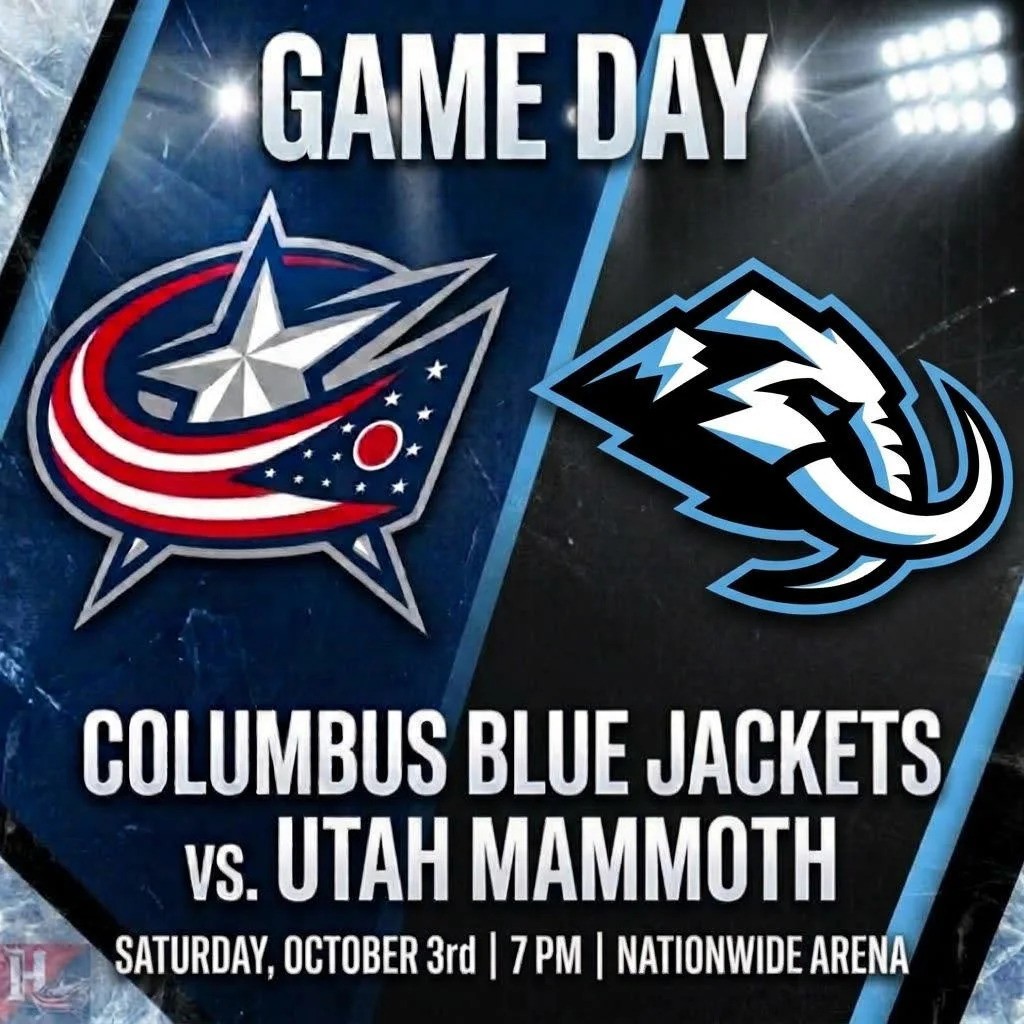 Blue Jackets vs. Mammoth: Columbus Looks to Stay Hot at Nationwide Arena